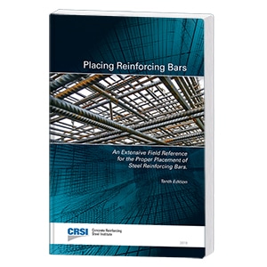 placing reinforcing bars 10th ed 2019 CRSI