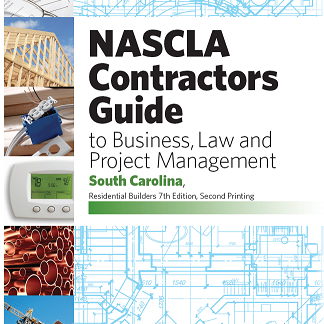 South Carolina Business & Project Management for Residential Builders NASCLA 8th ed