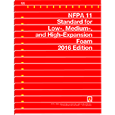 NFPA 11-16 Standard For Low- Medium- and High Expansion Foam 2016