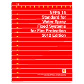 NFPA 15-17 Water Spray Fixed Systems for Fire Protection  2017