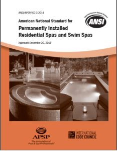 ANSI-NSPI - 3 Standard for Permanently Installed Residential Spas (Special Order) 2014