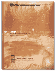 ANSI-NSPI - 2: Standard for Public Spas, 1999 (Special Order)