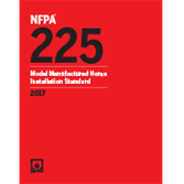NFPA 225-17: Model Manufactured Home Installation Standard, 2017 Ed (Special Order)