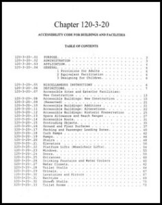 Georgia Accessibility Code (PDF)