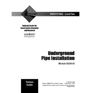 Underground Pipe Installation, 2006 (Special Order)