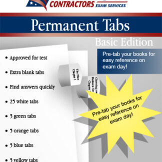 Permanent Tabs for the 2006 International Plumbing Code (IPC)