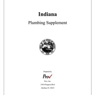 Indiana Business and Law Study Guide for Contractors, Prov 2012
