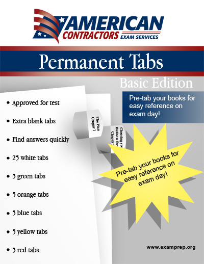 Permanent Tabs for the 2006 International Mechanical Code