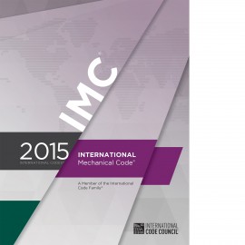 2015 International Mechanical Code, soft-cover