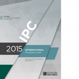 2015 International Plumbing Code, soft-cover