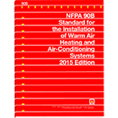 NFPA 90B-18: Installation of Warm Air Heating and Air-Conditioning Systems, 2018 edition