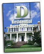 Manual D, Residential Duct Systems-