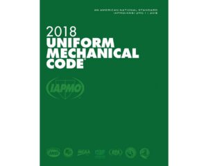 2018 Uniform Mechanical Code, softcover