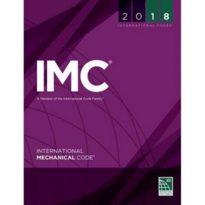 2018 International Mechanical Code, Soft-cover