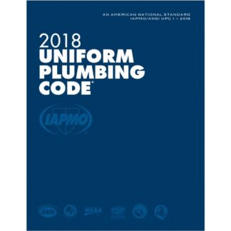 2018 Uniform Plumbing Code, soft-cover