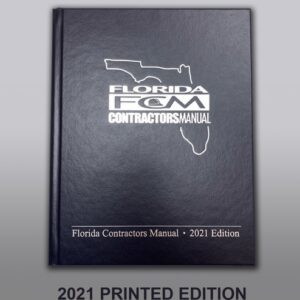 2021 Florida Contractors Manual
