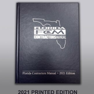 2021 Florida Contractors Manual
