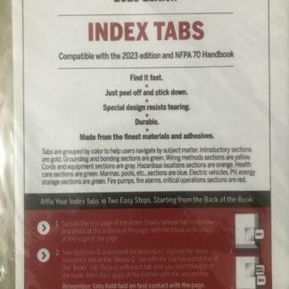 2023 NEC Tabs for Texas