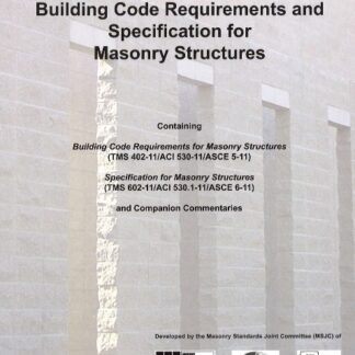 ACI 530-13 Building Code Requirements for Masonry Structures