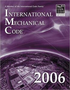 2006 International Mechanical Code, soft cover