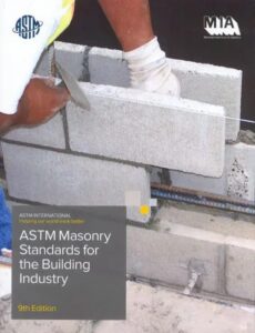 ASTM Masonry Standards for the Building Industry, 9th ed (Special Order)