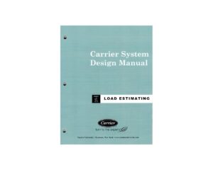 Carrier Design Manual PART 1