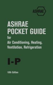 ASHRAE Pocket Guide for Air Conditioning, Heating, Ventilation, Refrigeration 10th ed
