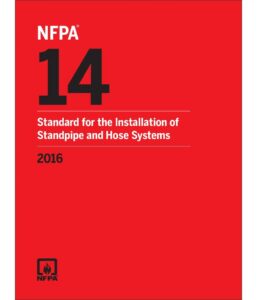 nfpa 14 2016 standard for the installation of standpipe and hose system